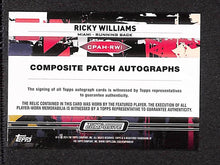 Load image into Gallery viewer, Ricky Williams 2023 Topps Composite Swatch Autographs Green #CPAH-RWI #/50
