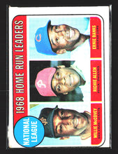 Load image into Gallery viewer, National League 1968 RBI Leaders (Willie McCovey / Ron Santo / Billy Williams) LL 1969 Topps #4
