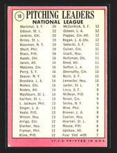 Load image into Gallery viewer, National League 1968 Pitching Leaders (Juan Marichal / Bob Gibson / Fergie Jenkins) LL 1969 Topps #10
