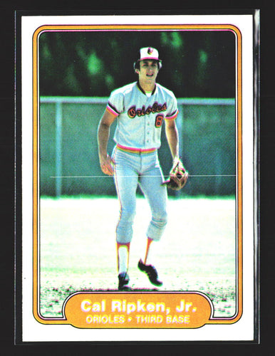 Cal Ripken, Jr. 1982 Fleer #176