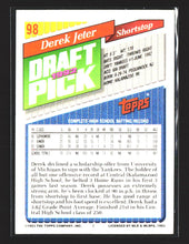Load image into Gallery viewer, Derek Jeter 1993 Topps #98
