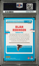 Load image into Gallery viewer, Bijan Robinson 2023 Optic Rated Rookie Preview Red &amp; Green Prizm #305 PSA 9
