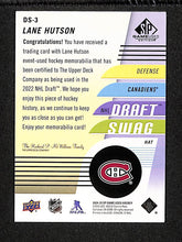 Load image into Gallery viewer, Lane Hutson 2024-25 SP Game Used Draft Swag Hat #DS-3 #/25
