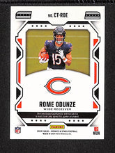 Load image into Gallery viewer, Rome Odunze 2024 Panini Rookies &amp; Stars Cross Training #CT-ROE #/399

