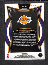 Load image into Gallery viewer, LeBron James 2024-25 Panini Select Green Mojo Prizm #54

