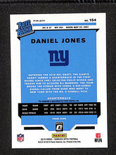 Load image into Gallery viewer, Daniel Jones 2019 Donruss Optic Rated Rookies Autographs Bronze #154
