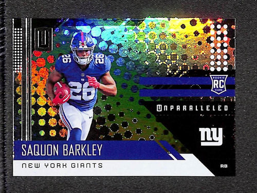 Saquon Barkley 2018 Panini Unparalleled #213