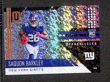 Load image into Gallery viewer, Saquon Barkley 2018 Panini Unparalleled Flight #213
