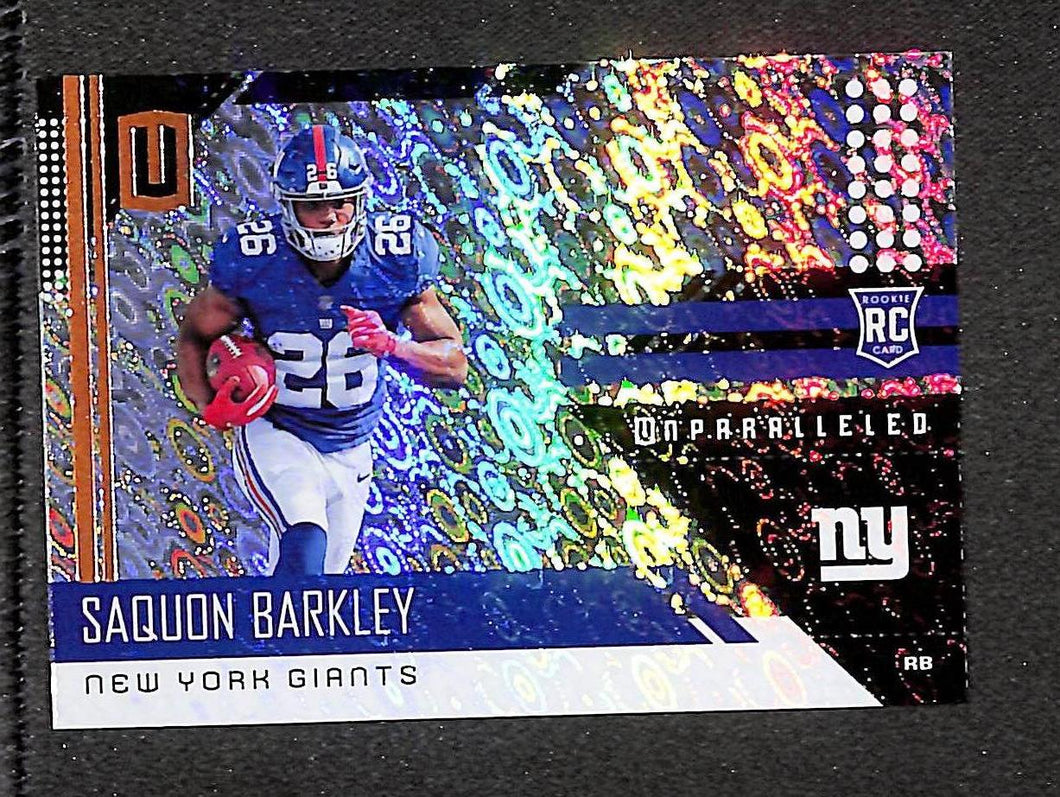 Saquon Barkley 2018 Panini Unparalleled Flight #213