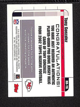 Load image into Gallery viewer, Tony Gonzalez 2002 Topps Reserve Jerseys #RR-TG
