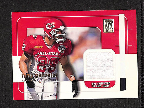 Tony Gonzalez 2002 Topps Reserve Jerseys #RR-TG