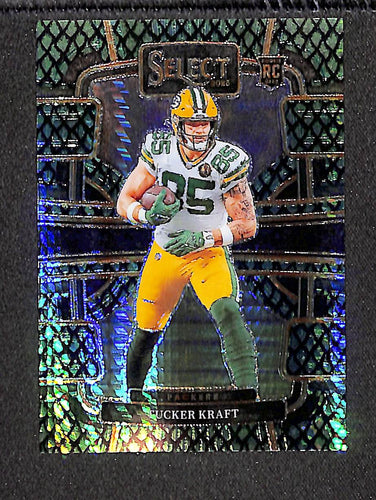 Tucker Kraft 2023 Panini Select Dragon Scale Prizms #37 #/70