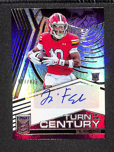 Tai Felton 2025 Donruss Elite Turn of the Century Autographs #TOC-TFE #/499