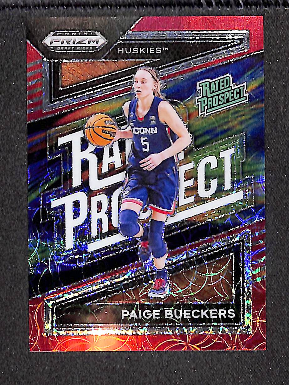 Paige Bueckers 2024 Panini Prizm DP Rated Prospect Prizms Red Scope #2 #/88