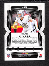 Load image into Gallery viewer, Maxx Crosby 2024 Panini Obsidian Gold #102 #/10
