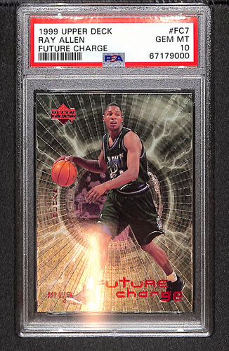 Ray Allen 1999 Upper Deck Future Charge Future Charge #FC7 PSA 10