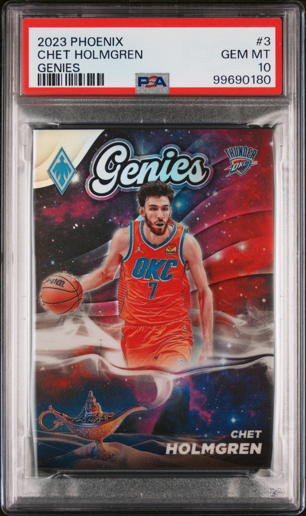 Chet Holmgren 2023 Panini Phoenix Genies #3 PSA 10