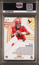 Load image into Gallery viewer, C.J. Stroud 2023 Panini Illusions Shining Stars #19 PSA 10
