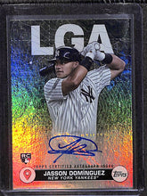 Load image into Gallery viewer, Jasson Domínguez 2024 Topps City to City Autographs #C2C-JD #/99
