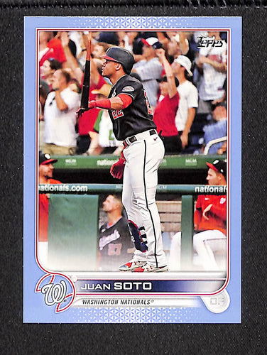 Juan Soto 2022 Topps Father's Day Powder Blue #150 #/50