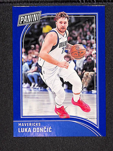 Luka Doncic 2024 Panini Black Friday Blue #BK1 #/50