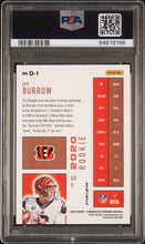 Load image into Gallery viewer, Joe Burrow 2020 Panini Chronicles Dynagon Rookies Silver #D-1 PSA 10
