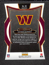 Load image into Gallery viewer, Jayden Daniels 2024 Panini Select Silver Prizm Die Cut #26
