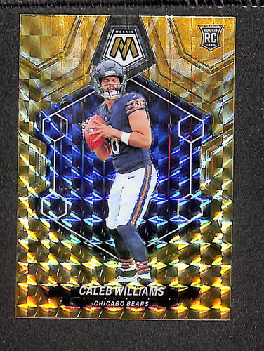 Caleb Williams 2024 Panini Mosaic Mosaic Reactive Yellow #301