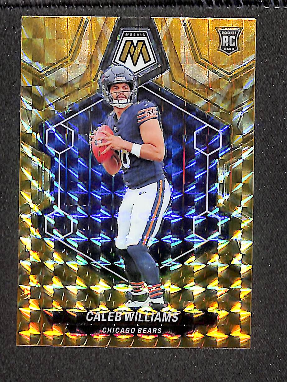 Caleb Williams 2024 Panini Mosaic Mosaic Reactive Yellow #301