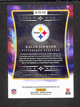 Load image into Gallery viewer, Kaleb Johnson 2025 Panini Origins Rookie Autographs Turquoise /25 #RA-KAL
