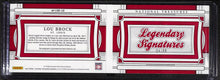 Load image into Gallery viewer, Lou Brock 2023 National Treasures Legendary Signatures Booklets #LSB-LB #/99
