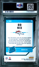Load image into Gallery viewer, Bo Nix 2024 Donruss Optic Pink #209 PSA 9
