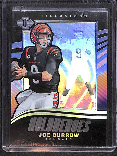 Joe Burrow 2023 Panini Illusions Holoheroes #11
