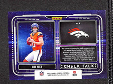 Load image into Gallery viewer, Bo Nix 2024 Panini Zenith Chalk Talk #4
