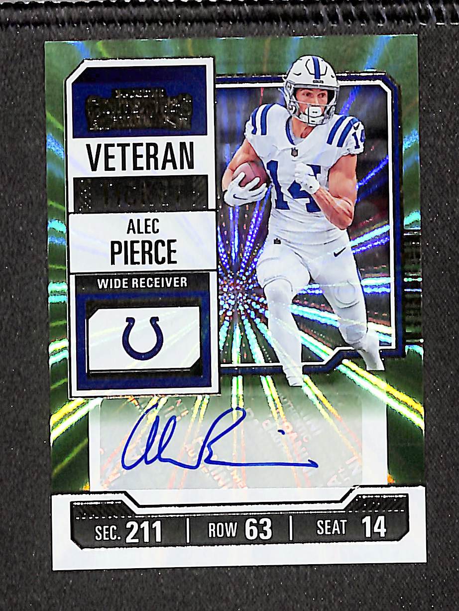 Alec Pierce 2023 Panini Contenders Veteran Ticket #CTA-API