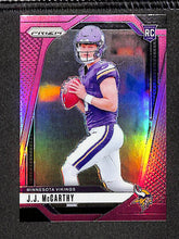 Load image into Gallery viewer, J.J. McCarthy 2024 Panini Prizm Pink #400
