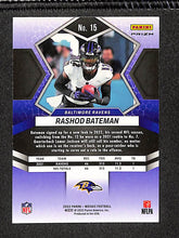 Load image into Gallery viewer, Rashod Bateman 2022 Panini Mosaic Honeycomb #15
