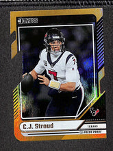 Load image into Gallery viewer, C.J. Stroud 2024 Donruss Press Proof Gold Die Cuts #210 #/25
