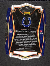 Load image into Gallery viewer, Jonathan Taylor 2020 Panini Select Purple Prizm Die Cut #153
