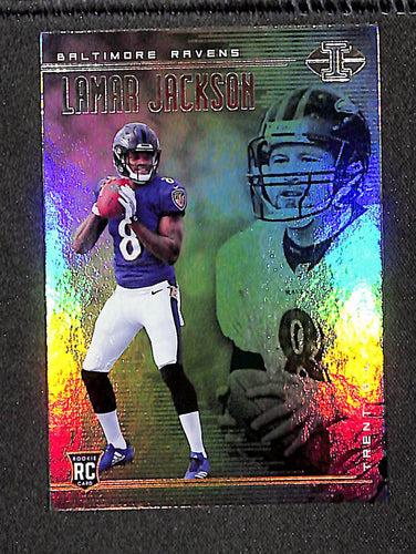 Lamar Jackson / Trent Dilfer 2018 Panini Illusions #25