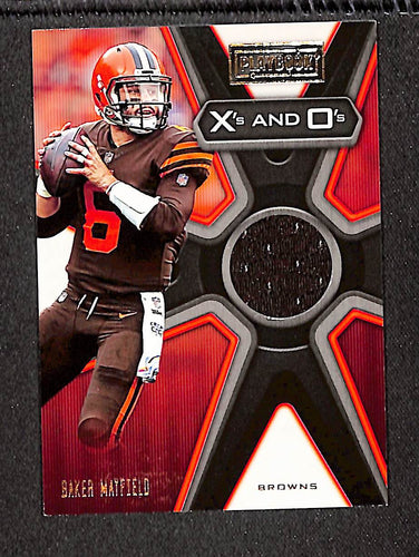 Baker Mayfield 2019 Panini Playbook X's and O's #1
