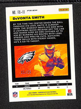 Load image into Gallery viewer, DeVonta Smith 2021 Panini Chronicles Flux Rookies Blue #FX-11 #/25
