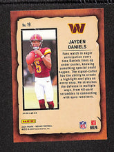 Load image into Gallery viewer, Jayden Daniels 2024 Panini Mosaic Notoriety Mosaic Green #19
