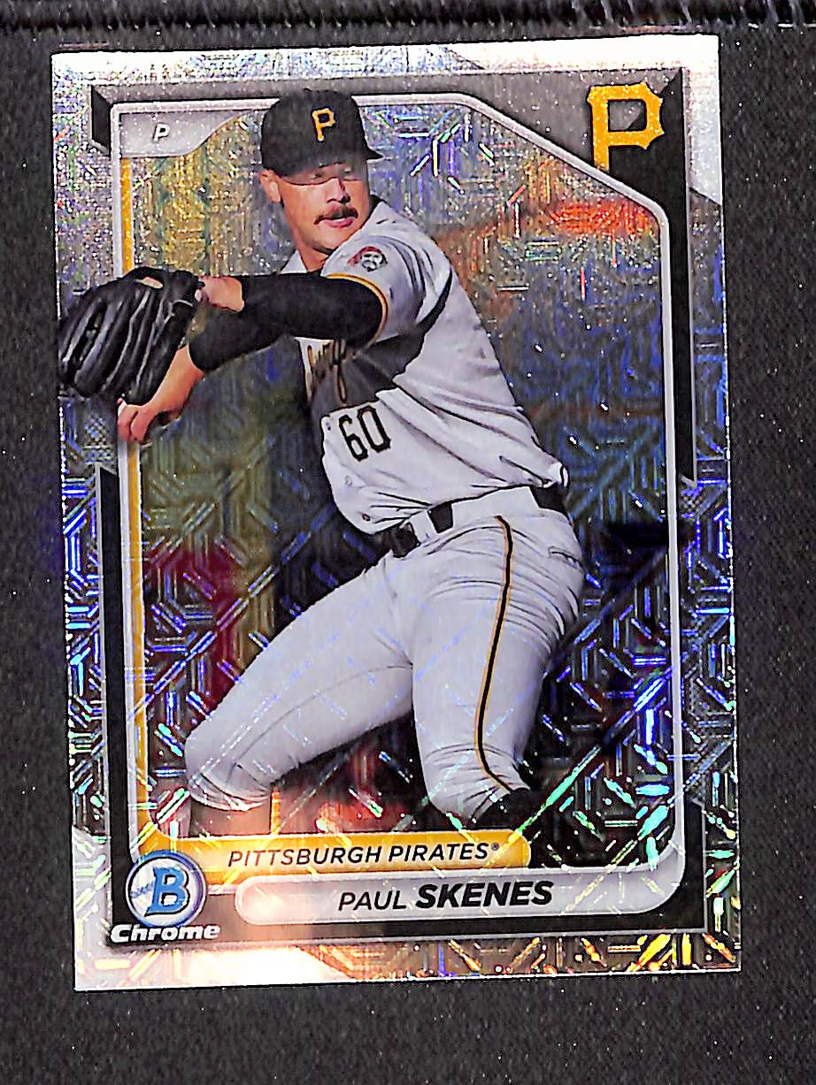 Paul Skenes 2024 Bowman Chrome Prospects Mojo Refractors #BCP-125