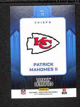 Load image into Gallery viewer, Patrick Mahomes II 2024 Panini Totally Certified Metropolis Mirror #11
