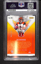 Load image into Gallery viewer, Joe Burrow 2020 Panini Phoenix Rookie Rising Purple #RR-1 #/149 PSA 10

