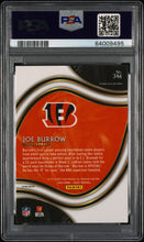 Load image into Gallery viewer, Joe Burrow 2020 Panini Select Silver Prizm #346 PSA 10
