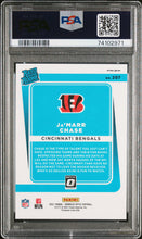 Load image into Gallery viewer, Ja&#39;Marr Chase 2021 Donruss Optic Green Velocity #207 PSA 10

