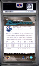 Load image into Gallery viewer, Connor McDavid 2024-25 Upper Deck Young Guns Renewed (Series Two) #201 PSA 9
