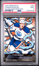 Load image into Gallery viewer, Connor McDavid 2024-25 Upper Deck Young Guns Renewed (Series Two) #201 PSA 9
